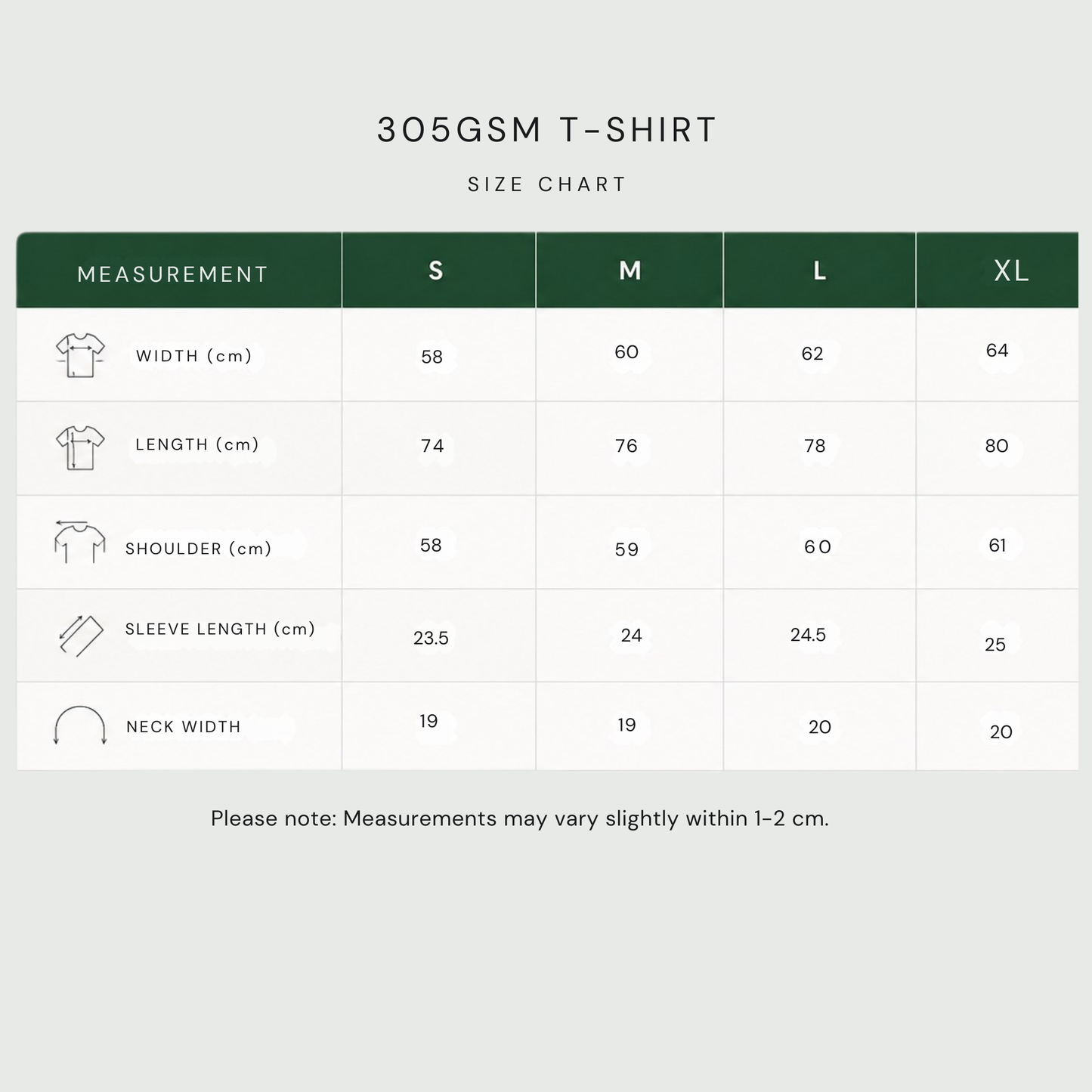 AFON Heavyweight T-Shirt – Brown